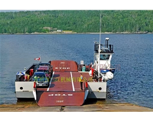 非洲剛果金交通部定制的擺渡船交付